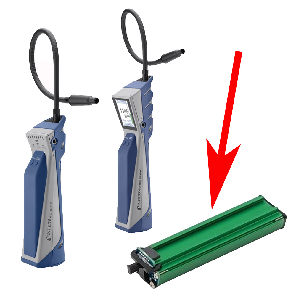 Sensore IR per CO2 refrigerazione (adatto per cercafughe Inficon D-TEK STRATUS e D-TEK 3 - solo sensore, cercafughe non incluso)