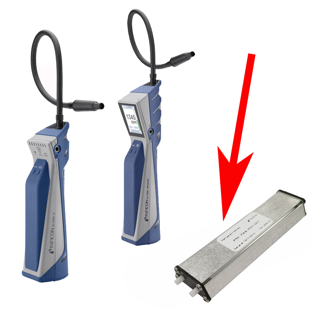 Sensore IR per gas refrigeranti HFC e HFO (adatto per cercafughe Inficon D-TEK STRATUS e D-TEK 3 - solo sensore, cercafughe non incluso)