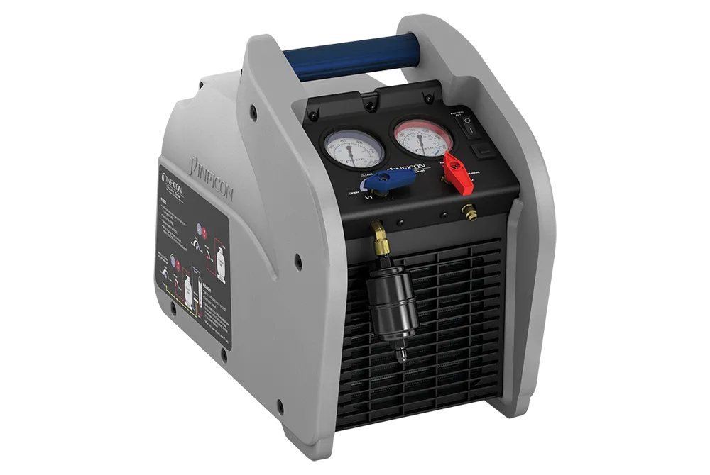 Inficon Recuperatore di gas regriferante a doppio pistone Vortex Dual 714-202-G11