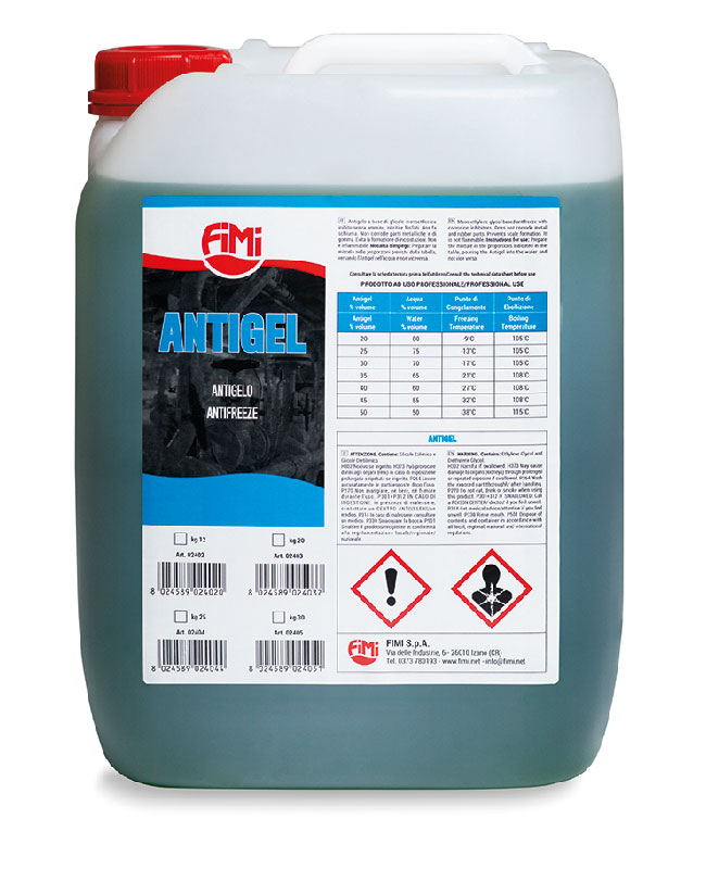 ANTIGEL Antigelo concentrato inibito 25kg